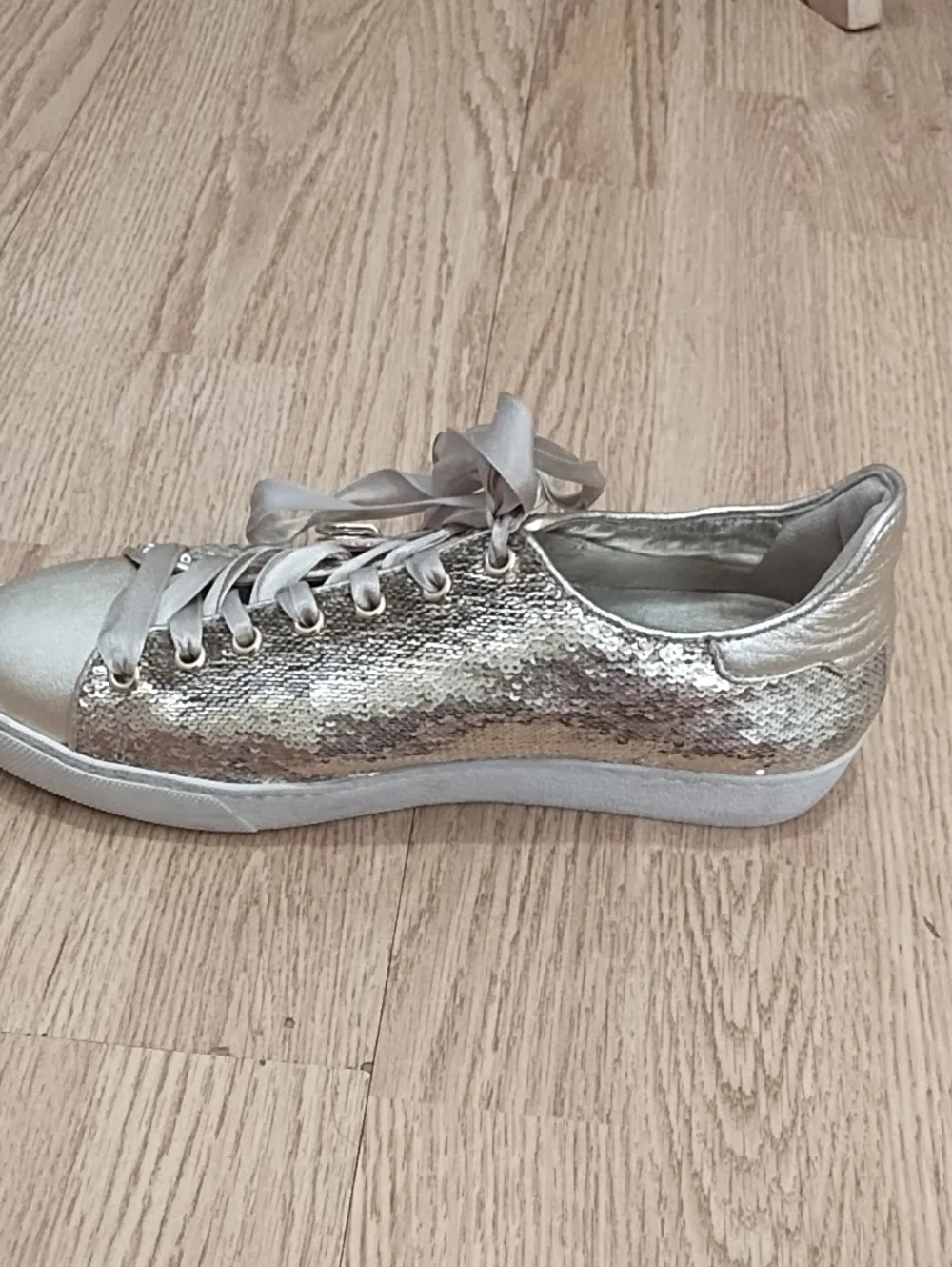 Hogl gold metallic sneaker